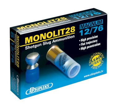 Patronas DDupleks 12/76 Monolit 28g