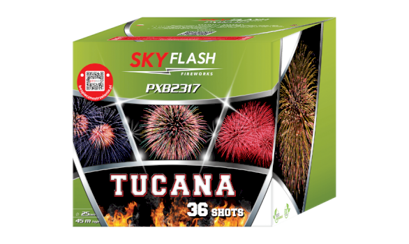 PIROMAX Firework TUCANA, 36 - shots
