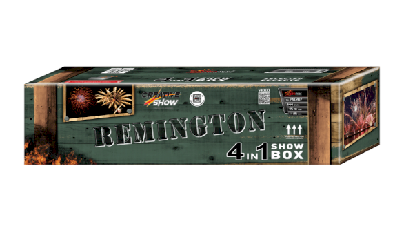 PIROMAX Firework REMINGTON, 144 - shots