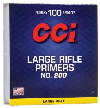 CCI Vītņstobra kapseles LARGE RIFLE #200