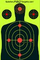SPLATTER PRO TARGETS Papīra mērķis, 45x30 cm