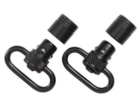 UNCLE MIKE'S Ātri noņemamo siksnas āķīši komplekts ar pogu