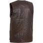 SWEDTEAM Leather hunting vest BULL M
