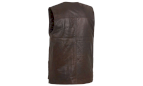 SWEDTEAM Leather hunting vest BULL M